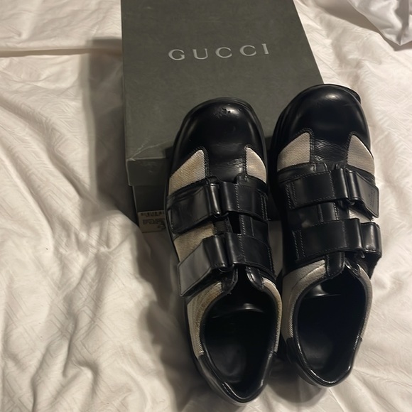 Gucci Scarpa Sportiva Shoes 6.5 Used NO BOX - Picture 9 of 9